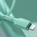 Odolný kabel Baseus Kabel USB - Lightning 2,4 A 1 m 480 Mbps zelený (CALGJ-06)