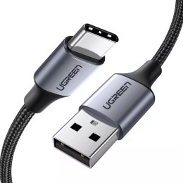 Ugreen kabel USB - USB Type C Quick Charge 3.0 3A kabel 2m šedý (60128)