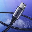 Ugreen kabel USB - USB Type C Quick Charge 3.0 3A kabel 2m šedý (60128)