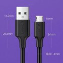 Ugreen kabel USB - kabel micro USB 2,4 A 480 Mb/s 1,5 m černý (US289 60137)