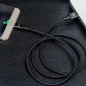 Wozinsky kabel USB kabel - microUSB 2.4A 2m černý (WUC-M2B)