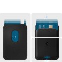Etui Spigen Valentinus Magsafe Card Holder magnetyczny portfel na dokumenty do Magsafe do iPhone 12/13 Black