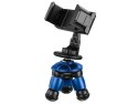 Apexel APL-JJ07 Statyw gorilla tripod uchwyt na telefon aparat 1/4 Blue