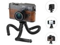 Apexel APL-JJ07 Statyw gorilla tripod uchwyt na telefon aparat 1/4 Blue