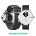 Withings Scanwatch - zegarek z funkcją EKG, pomiarem pulsu i SPO2 oraz mierzeniem aktywności fizycznej i snu (38mm, white)