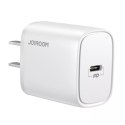 Rychlá nabíječka Joyroom USB typu C PD 20W CN zástrčka bílá (L-P201)