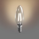DURACELL Żarówka LED filament B35 E14 4W 450lm Ciepła biała Przezroczysta