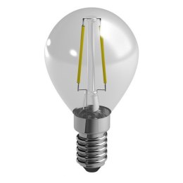 DURACELL Żarówka LED filament P45 E14 2,4W 250lm Ciepła biała Przezroczysta