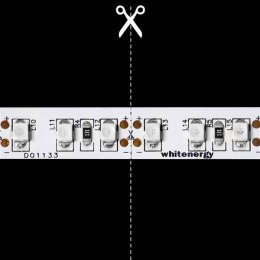 Whitenergy Taśma LED|5m|120szt/m|SMD3528|9.6W/m|12V|IP67|8mm|niebieska|bez konektora