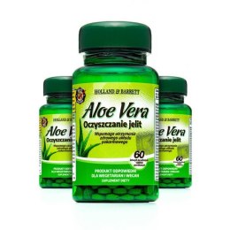 Zestaw Suplementów 2+1 (Gratis) Aloe Vera Oczyszczanie Jelit 60 Tabletek 330mg