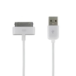 4World Kabel USB iPhone|iPad|iPod 100cm Biały