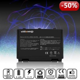 Whitenergy Bateria do laptopa Asus K50IJ 10.8-11.1V 5200mAh czarna