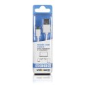 Whitenergy Kabel do przesyłu danych, Micro USB, 200cm, biały