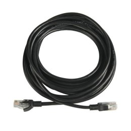 4World Kabel sieciowy, cat.5e UTP, 5.0m, czarny