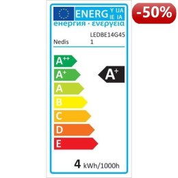 Nedis LED Żarówka E14 | G45 | 3.5 W | 250 lm