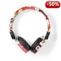 Nedis Wired Headphones | 1.2 m Round Cable | On-Ear | Owl | Black