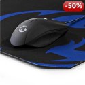 Nedis Gaming Mouse & Mouse Pad Set | Wired Mouse | 1600 DPI | 6 buttons