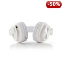 Nedis Wired Headphones | On-ear | Foldable | 1.2 m Detachable Cable | White