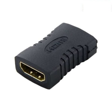 4World Adapter HDMI [F] > HDMI [F], czarny