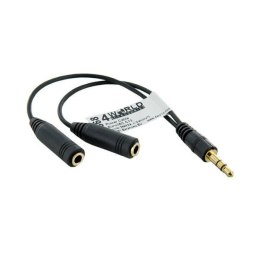 4World|Adapter|audio|1 x minijack 3.5mm|2 x minijack 3.5mm|OEM