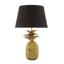 SAFA Lampa Stołowa Kolor Złoty Ananas
