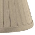 YOVANNA Lampa Wisząca KNIFE PLEATED 15CM Klosz TAUPE