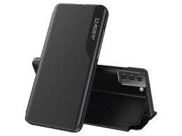 Etui portfel Alogy Smart View Cover do Samsung Galaxy S21 FE Czarne