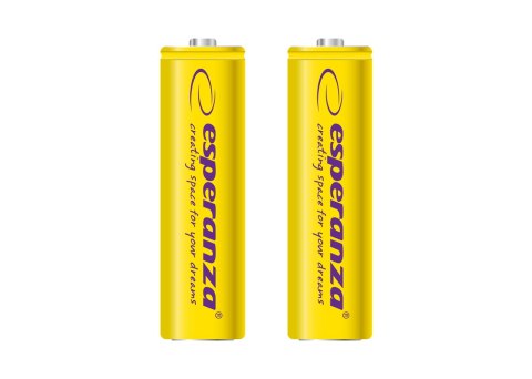 ESPERANZA AKUMULATORKI NI-MH AA 2000MAH 2SZT. ŻÓŁTE