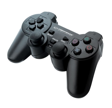 ESPERANZA GAMEPAD PS2/PS3/PC USB CORSAIR CZARNY