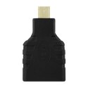 Qoltec Adapter HDMI A żeński | Micro HDMI D męski