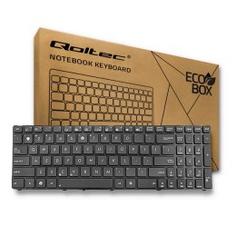 Qoltec Klawiatura do Asus K50 | czarny