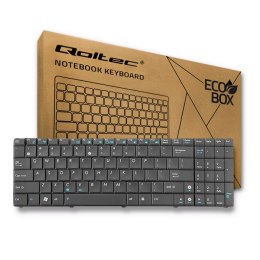 Qoltec Klawiatura do Asus K50 | ramka | czarny