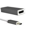 Qoltec Adapter USB 3.1 Typ C męski | DisplayPort żeński