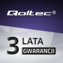 Qoltec Automatyczny uniwersalny zasilacz 90W | 8 wtyczek | +kabel zasilający