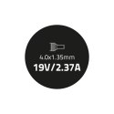 Qoltec Zasilacz do Asus 45W | 19V | 2.37A | 4.0*1.35 | +kabel zasilający