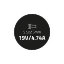 Qoltec Zasilacz do Asus 90W | 19V | 4.74A | 5.5*2.5 | +kabel zasilający