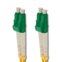 Qoltec Patchcord światłowodowy LC/APC - LC/APC | Singlemode | 9/125 | G652D | Duplex | 5m