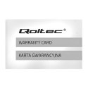 Qoltec Dwudrożny głośnik naścienny RMS 20W | 21cm | 8 Om | TRAFO | czarny