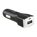 Qoltec Ładowarka samochodowa | Qualcomm QuickCharge 3.0 12-24V | 3A | USB