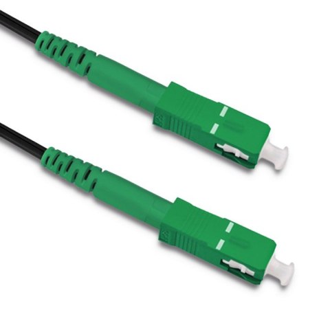 Qoltec Patchcord światłowodowy SC/APC - SC/APC | Simplex | 50m