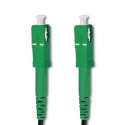 Qoltec Patchcord światłowodowy SC/APC - SC/APC | Simplex | 50m