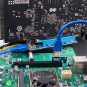 Qoltec Riser PCI-E 1x - 16x | USB 3.0 | ver. 007C | SATA / PCI-E 6pin