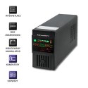 Qoltec Zasilacz awaryjny UPS | Monolith | 600VA | 360W | LCD | USB