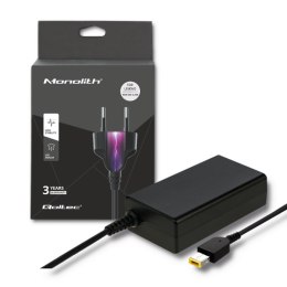 Qoltec Zasilacz do Lenovo 65W | 20V | 3.25A | Slim tip+pin| +kabel zasilający