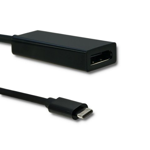 Adapter USB typ C męski/DP żeński | 4K | 23cm