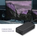 Qoltec Zasilacz sieciowy do monitora LG 25W | 19V | 1.3A | 6.5*4.4 | + kabel zasilajacy