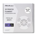 Qoltec Profesjonalny filament do druku 3D | ABS PRO | 1.75mm | 1 kg | Cold White