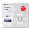 Qoltec Profesjonalny filament do druku 3D | ABS PRO | 1.75mm | 1kg | Red