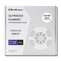 Qoltec Profesjonalny filament do druku 3D | PLA PRO | 1.75mm | 1kg | Cold White