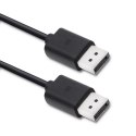 Qoltec DisplayPort v1.2 męski | DisplayPort v1.2 męski | 1.8m